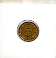 Allemagne. 5 Reichpf. 1938 E - 5 Reichspfennig