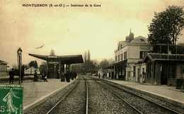 91...Essonne...Montgeron....int De La Gare - Montgeron