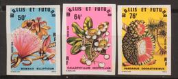 Non Dentelé Série Flore Arbres De 1979 YT 234 à 236 Sans Trace De Charnière - Unused Stamps