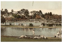(852) Very Old Postcard - UK - Paington Goodrington Lakes - Paignton