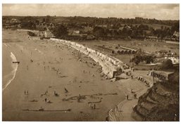 (852) Very Old Postcard - UK - Paington Beach - Paignton