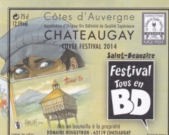Etiquette Vin KRAEHN Jean-Charles Festival BD Saint-Beauzire 2014 (Bout D'homme) - El Arte De La Mesa