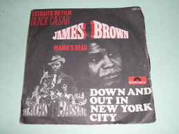 Rare Disque Vinyle 45T 45 Tours James BROWN Mama's Dead, Black Ceasar - Soul - R&B