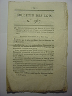 BULLETIN DES LOIS 1820 - INSPECTION TROUPE MILITAIRE - MARECHAUX DE CAMP - GENDARMERIE ROYALE - ECOLE ARTILLERIE GENIE - Décrets & Lois