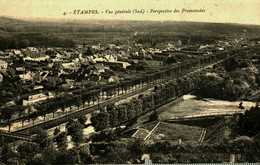 91..............Essonne.....Etampes.....perspective Des Promenades - Etampes