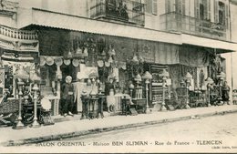 Delcampe - ALGERIE(TLEMCEN) MAGASIN BEN SLIMAN - Tlemcen
