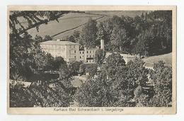 Allemagne Germany - Hesse Bas Schwarzbach Kurhaus , I . Isergebirge 1945 écrit 200 Camarades Dans L'hotel ... - Bad Schwalbach