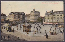 BELGIUM , Bruxelles , OLD  POSTCARD - Prachtstraßen, Boulevards