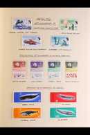 NEVER HINGED MINT BRITISH COMMONWEALTH COLLECTION Chiefly 1967-1976 All Different Commemorative And Topical Sets Housed  - Andere & Zonder Classificatie