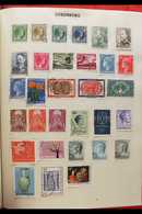 WORLD COLLECTION IN TWO WELL FILLED ALBUMS A Mostly 20th Century Mint And Used Collection With Good Sections European Co - Other & Unclassified