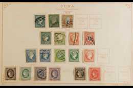 LATIN AMERICA 1850's - 1860's Mint & Used Stamps On Ancient Lallier Pages, Includes Costa Rica, Salvador, Ecuador, Bueno - Altri & Non Classificati