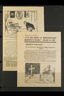 WWII SURRENDER LEAFLETS FOR THE ITALIAN ARMY IN RUSSIA 1942 Two Different Printed Propaganda Surrender Leaflets Written  - Sonstige & Ohne Zuordnung