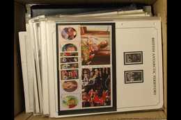 ROYALTY 1970s-2000s NEVER HINGED MINT SORTER BOX. An Unchecked, Unsorted Pile Of Albums, Stock Cards, Urch Harris Specia - Non Classificati