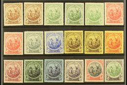 1916-19 Definitives Complete Set, SG 181/91, Plus Some Shades (including 3d On Thick Paper) And 1918 New Colour Set, SG  - Barbados (...-1966)