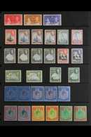1937-52 VERY FINE MINT KGVI COLLECTION. A Delightful, ALL DIFFERENT Fine Mint Collection Presented On A Pair Of Protecti - Bermudes
