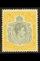 1947 12s.6d Grey And Yellow "lemon", SG 120d, Very Fine Mint. For More Images, Please Visit Http://www.sandafayre.com/it - Bermuda