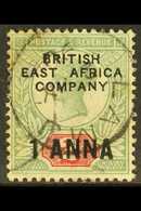 1890 (May) 1a On 2d Grey Green And Carmine, SG 2, Neat Lamu 1890 Cds. For More Images, Please Visit Http://www.sandafayr - Afrique Orientale Britannique