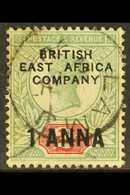 1890 (May) 1a On 2d Grey Green And Carmine, SG 2, Neat Lamu 1890 Cds. For More Images, Please Visit Http://www.sandafayr - Africa Orientale Britannica