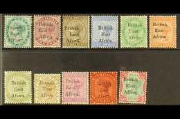 1895-96 Set To 12a And 1r Green & Carmine, SG 49/58, 60, Fine Mint. (11 Stamps) For More Images, Please Visit Http://www - Britisch-Ostafrika