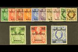 TRIPOLITANIA 1950 Complete Set, SG T14/26, Lightly Hinged Mint. (13 Stamps) For More Images, Please Visit Http://www.san - Afrique Orientale Italienne