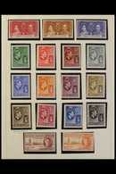 1913-1951 VERY FINE MINT COLLECTION In Hingeless Mounts On Leaves, ALL DIFFERENT, Includes 1921 Die II Set, 1922-28 Most - Iles Vièrges Britanniques