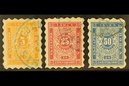 POSTAGE DUE 1884-95 (perf 5 To 7½) Set, SG D46/48a, Very Fine Used. (3 Stamps) For More Images, Please Visit Http://www. - Sonstige & Ohne Zuordnung