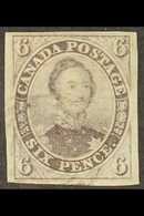 1851 6d Slate Violet On Laid Paper, SG 2, Very Fine Used With Clear To Large Margins All Round And Light Cancel. Cat £13 - Autres & Non Classés