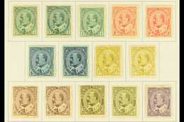 1903-1908 KEVII MINT COLLECTION. A Fresh & Attractive 'mini- Collection' Hinged Onto Small Part Leaves, Includes 1903-12 - Autres & Non Classés