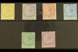 1877-79 CC Watermark Set, SG 4/9, Fine Mint (6 Stamps) For More Images, Please Visit Http://www.sandafayre.com/itemdetai - Dominique (...-1978)