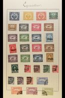 1896-1947 MINT REFERENCE/DISPLAY COLLECTION An Attractive And Unusual Collection Constructed As A Reference Guide For Po - Ecuador