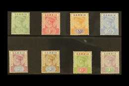 1898-1902 "Tablet" Definitive Set, SG 37/44, Fine Mint (8 Stamps) For More Images, Please Visit Http://www.sandafayre.co - Gambie (...-1964)
