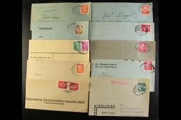 1930's RAILWAY TRAVELLING POST OFFICES POSTMARKS. An Interesting Holding Of Part Covers & Cover Fronts Bearing Chiefly V - Sonstige & Ohne Zuordnung