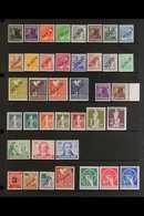 1948-1955 SUPERB NEVER HINGED MINT COLLECTION On Stock Pages, ALL DIFFERENT, Includes 1948 "BERLIN" Opts In Black Set (a - Autres & Non Classés