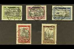 1932 International Air Post Exhibition Overprints Complete Set, Michel 231/235, Very Fine Used. (5 Stamps) For More Imag - Other & Unclassified