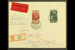 1930 Three Registered And/or Express Covers, One Bearing 1929 50c & 1.50f Christmas Charity With "Ottweiler" Cds's, One  - Other & Unclassified