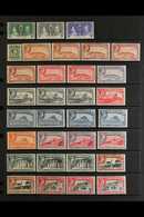 1937-1950 COMPLETE FINE MINT COLLECTION On Stock Pages, ALL DIFFERENT, Includes 1938-51 Pictorials Set With Many Perf &  - Gibilterra