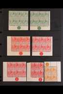 1913-31 CONTROL BLOCKS COLLECTION. A Delightful, ALL DIFFERENT Mint & Never Hinged Mint Collection Of Control Blocks In  - Grenada (...-1974)