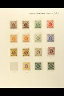 1912 - 1937 FINE MINT GEO V COLLECTION Lovely Fresh Collection With Shades And Papers Incl 1913 1c (2), 2C, 4C, 6C (2),  - Andere & Zonder Classificatie