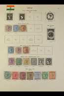 1865-1936 MINT COLLECTION Presented On Printed "New Ideal" Album Pages. Includes 1865 ½a, 1s & 8p's, 1866-78 4a & 6a8p,  - Other & Unclassified