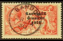 1927-28 5s Seahorse, SG 87, Fine 1930 Bandon Cds Used.  For More Images, Please Visit Http://www.sandafayre.com/itemdeta - Sonstige & Ohne Zuordnung