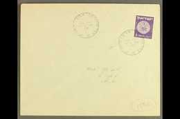 1950 "WRONG DATE" COVER 1949 5pr "Second Coins" On Cover Tied By Tel Aviv Cds Showing "27. 4. 1590" Instead Of "1950", V - Other & Unclassified