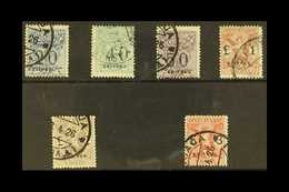 ERITREA MONEY ORDER STAMPS 1924 "Segnatasse Vaglia" Complete Set, Sassone S. 63, Fine Used. (6 Stamps) For More Images,  - Sonstige & Ohne Zuordnung