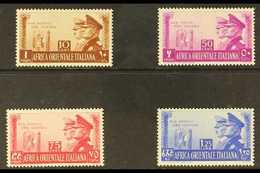 ITALIAN EAST AFRICA 1941 German-Italian Friendship Complete Unissued Set, Sassone 41/44, Superb Mint, Lovely Fresh Colou - Sonstige & Ohne Zuordnung