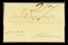 1799 PLANTATION OWNER LETTER TO SCOTLAND (8 Oct) Entire Legacies Letter From Keith Jopp To His Brother, Rated "2/7", Kin - Giamaica (...-1961)