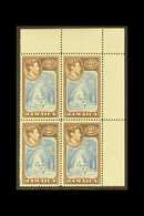 1938-52 2s Blue & Chocolate, SG 131, Never Hinged Mint Corner Block Of 4. (4 Stamps) For More Images, Please Visit Http: - Jamaïque (...-1961)