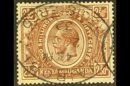 1922-7 2s.50 Brown, SG 89, Fine Used With Oval, Registered Cancel. For More Images, Please Visit Http://www.sandafayre.c - Vide