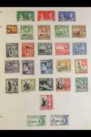 1937-76 INTERESTING FINE USED COLLECTION A COMPLETE Collection With Some Additional Blocks Of 4's Presented In An An Alb - Malte (...-1964)