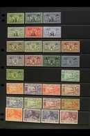 1910-1969 FINE MINT COLLECTION On Stock Pages, All Different, Inc ENGLISH ISSUES 1920-21 Surcharges Set To 1d On 2s & 19 - Altri & Non Classificati