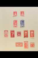 1929-45 HEALTH STAMPS Includes 1929-30 Both Issues Mint, 1931 "Smiling Boy" Set Fine Mint, 1932 Mint, 1933 Used, 1934 Mi - Other & Unclassified