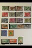1937-51 HIGHLY COMPLETE KGVI MINT. An Attractive Collection Presented In Mounts On Album Pages, A Highly Complete Collec - Nyasaland (1907-1953)